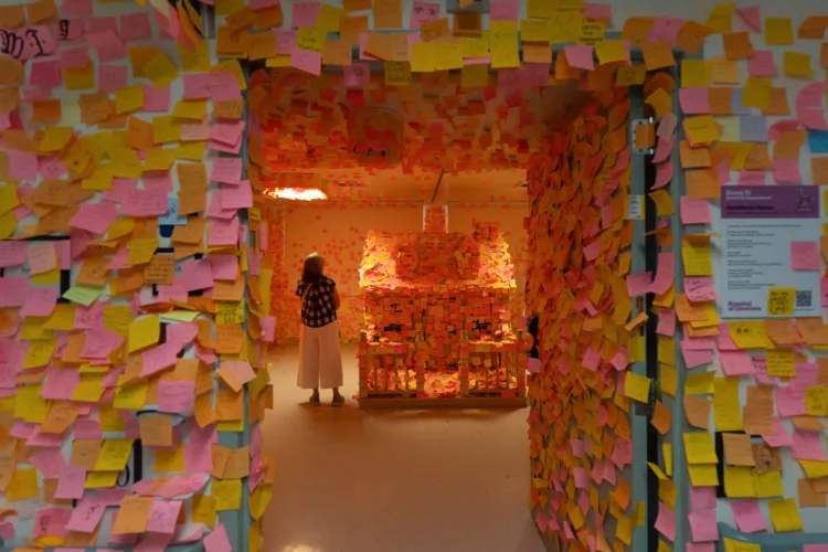 How artists transformed a former hospital  in Los Angeles to examine human emotions